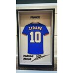Son Vadi France Zidane Forma İmzalı Çerçeve Hediyelik 14X22 Cm