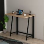 Sonata Katlanır Pratik Çalışma Masası Bilgisayar Masası Çizim Masası - Atlantik Çam - 75 X 46