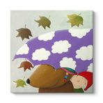 Sonbahar Bebek Odası Tablosu 70 x 70