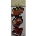 Sonbahar Temalı Kurabiye Kalıbı Set- 3 Parça