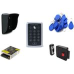Sonex 1 Adet RFID Şifreli Kapı Kilidi - 1 Adet Zil Butonu - 10 Adet Proximity Anahtar - 1 Adet Adaptör