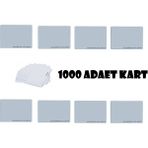 Sonex Manyetik Kart 1000 Adet - Göstergeç Proximity Kart - Beyaz