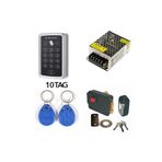 SONEX RFID Şifreli Kapı Kilidi Full Sistem – Apartman Kapısı Otomatlı, 10 Proximity Anahtarlık