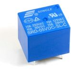 Songle 250V 10A SRD-05VDC-SL-C 5V DC Röle 5 Pin Pcb Montaj Tip 220V NO NC Güç Rölesi SPDT Lamba Motor Vana