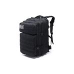 Songli Siyah (45L) 50L 1000D Naylon Su Geçirmez Askeri Taktik Mochila Sırt Çantası Adam Büyük Ordu Molle Spor Trekking Balıkçılık Av Çantası Sırt Çantası (Yurt Dışından)