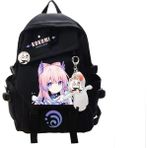 Songli Stil 11 No Kolye Genshin Etki Anime Cosplay Öğrencileri Okul Çantası Sırt Çantası Ayaka Kazuha Xiao Gizli Sakli Konusmalar Seyahat Sırt Çantası Açık Erkek Kız Hediyeler (Yurt Dışından) - Renkli