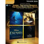 Songs from Barbie, the Little Mermaid, the Super Mario Bros. Movie, and More Top Movies for Tenor Sax with Online Audio Demo and Backing Tracks