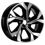 Sonic 1026/1 7X17 4X100 Et35 67,1 Bd Siyah Diamond Jant (4 Adet)