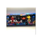 Sonic Kirpi Sonic Oyuncak Tails-Knuckles-Super Sonıc-Metal Sonıc-Sonic 6'lı Figür Karakter Oyuncak Seti - Renkli