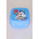 Sonic Lisanslı Sonıc 2 Katlı Beslenme Kutusu Lunch Box - Mavi