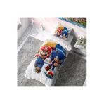 Sonic Mario Nevresim Takımı (Çarşafsız)