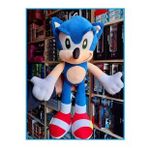 Sonıc Peluş 45 Cm Büyük Boy Oyuncak Sonic Yurtdışı Orjinal Sonik Hediye Paketlidir