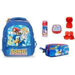 Sonic Sonıc Okul Çantası ,Beslenme Kabı,Matara ve Kalemlik