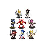Sonic Sonic Prime Seri 2 8'li Deluxe Aksiyon Figür Oyuncak Seti