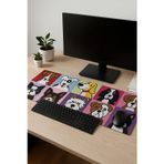Sonic Touch SonicTouch Mutlu Patişler Renkli Pürüzsüz Sıvı Geçirmez Yüzey XXL Gamer Ofis Klavye Mousepad 40x90cm