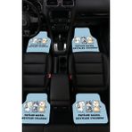 Sonictouch Universal Oto Araba Paspası Takımı Dijital Baskılı Her Araca Uyumlu Yıkanabilir 22OPD251105 - Siyah