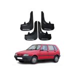 SONİKON LİNE Fiat Uno Uyumlu Racing Yazılı 4'lü Tozluk Çamurluk Paçalık Modifiye