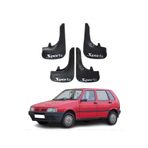 SONİKON LİNE Fiat Uno Uyumlu Sports Yazılı 4'lü Tozluk Çamurluk Paçalık Modifiye
