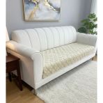 Şönil Bohem Kaymaz Koltuk Örtüsü 90X210 cm | 3 Kişilik Kanepe, Çekyat Örtüsü - 90 x 210 cm - Taş