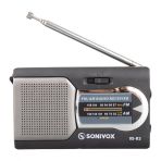 Sonıvox VS-R3 Siyah Renk Cep Tipi Analog Fm Radyo