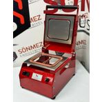 Sönmez Manuel Kase Kapatma 2 Gözlu Tabak Kapatma Makinesi Red