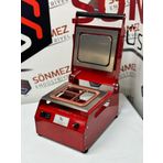Sönmez Manuel Kase Kapatma 3 Gözlu Tabak Kapatma Makinesi Red