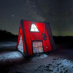Sönmez Outdoor Air Bushcraft Kırmızı Şişme Kamp Çadırı