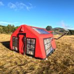 Sönmez Outdoor London 360 Discover M Kırmızı Şişme Kamp Çadırı