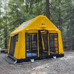Sönmez Outdoor London 360 Discover M Sarı Şişme Kamp Çadırı