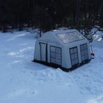 Sönmez Outdoor London 360 Gri Şişme Kamp Çadırı