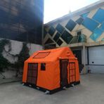Sönmez Outdoor London Prestige M Turuncu Şişme Kamp Çadırı