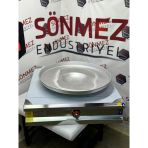 Sonmez Paslanmaz Tantuni Ocagi 100*100 Cm Tepsi Dahil -Dogalgaz Ce