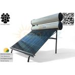 Sönmez Solar KROM KILIF 30x Vakum Tüplü Güneş Enerjisi Sıcak Su Sistemi (AÇIK DEVRE DOĞAL AKIŞLI)