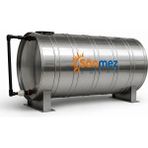 Sönmez Solar Silindirik Krom 1500 Lt Soğuk Su Deposu (Güneş Enerjisine Uyumlu) - Chrome 1500L