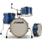 Sonor Aqx Jazz 4-Parça Akustik Davul Seti (Blue Ocean Sparkle)