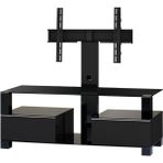 Sonorous Mood Serisi Md 8135 133 cm Siyah Askılı Gizli Tekerlekli Tv Sehpası 60 Inç