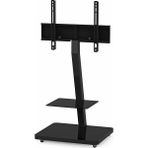 Sonorous Pl 2710 Blk-Hblk-W Tekerlekli 39'' - 65'' Tv LED & LCD Televizyon Sunum Sehpası ( Full Siyah ) - Siyah - Siyah