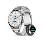 SONREİR Yeni Spor Watch Gümüş Klasik Erkek Akıllı Saat Arama Yapan Nfc Android&ios Iphone Huawei Uyumlu 8
