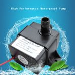 Sonreyon Yüksek Performanslı 12 Volt Mini Dalgıç Tip Su Pompası 240 Litre/Saat 0,03 hp Motor Gücü (Boy 5,5 cm . En 3,5 cm . Yükseklik 4,2 cm)