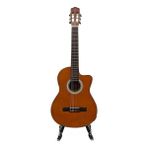 Sonrisa CG-610CEQ Elektro Klasik Gitar - Naturel