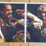 Sons of Anarchy 1 2 3 4 5 6 Cover B Chase 1:10 RI Connecting Cover Set of SIX (6) 2013 BOOM! Studios Comics
