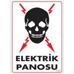 Sönsan Uyarı Levhaları Elektrik Panosu Pvc 25*35
