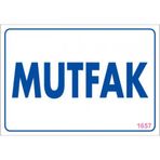 Sönsan Uyarı Levhaları "mutfak" Pvc 17,5*25