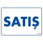 Sönsan Uyarı Levhaları "satış" Pvc 17,5*25