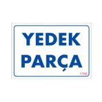 Sönsan Uyarı Levhaları "yedek Parça" Pvc 17,5*25