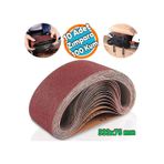 Sonsuz Bant 100 Kum Tank Palet Zımpara Kağıdı 75 X 533 Mm (10 Adet)