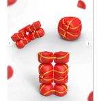 Sonsuz Küp - Özel Seri , Infinity Cube - Sonsuz Küp - Stres Küpü - Hareketli Küp - Kırmızı