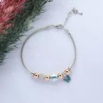 Sonsuzluk- Kelebek (Infinity-Butterfly) Figürlü 925 Ayar Gümüş Charm Bileklik