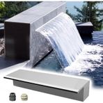 Sonsuzluk Şelalesi 70/68/50/48/36/30/24 İnç - Ticari ve Konut Su Oyunları için Geniş Akış Platformlu Yüksek Kaliteli Havuz Çeşmesi, Havuz Ekipmanları (
