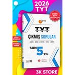 Sonuç Yayınları 2026 TYT Çıkmış Soru Tıpkı Basım Deneme 5li (2025-2024-2023-2022-2021)